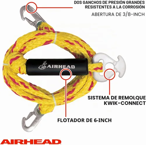 Miniatura 3 de AIRHEAD Arnés de remolque resistente
