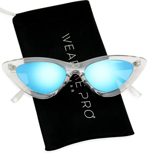 Miniatura 2 de WearMe Pro Lentes de sol tintados con diseño ojo de gato estilo retro vintage