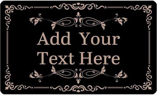 Miniatura 11 de Tapete personalizado de bienvenida para el hogar familiar, tapete personalizado para interiores y exteriores con tu entrada de texto para casa, C