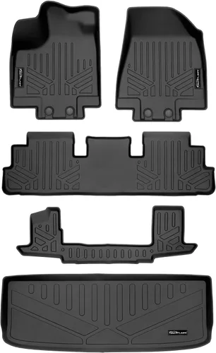 Miniatura 8 de SMARTLINER Juego de alfombrillas de primera fila de ajuste personalizado compatibles con Infiniti QX60 2022-2025
