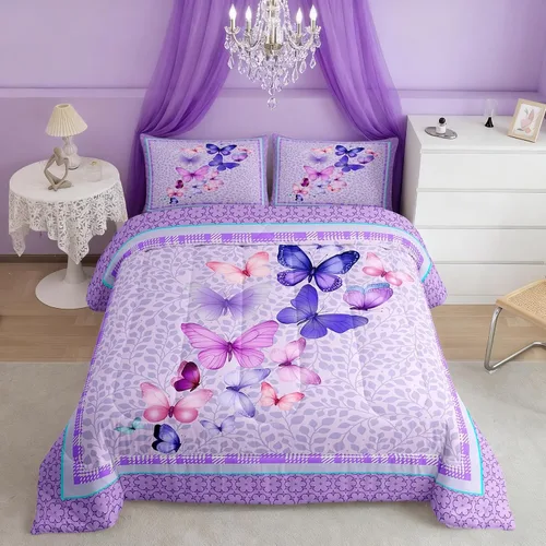 Miniatura 35 de Lindo Juego de Edredón de Elefante Juego de Ropa de Cama de Animales de Dibujos Animados para Niños Niñas Mujeres Adultos Edredón de Hojas