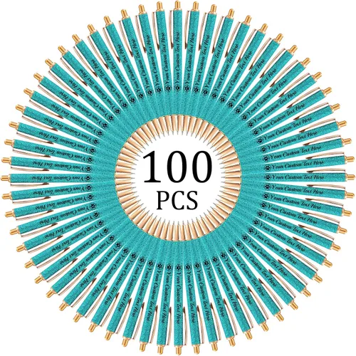 Miniatura 62 de Hasta 100 bolígrafos personalizados con nombre a granel, bolígrafo con purpurina de impresión personalizada, grabado gratis, texto con logotipo