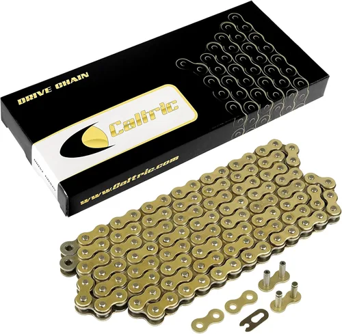 Caltric Cadena de transmisión compatible con Yamaha Raptor 660 Yfm660R 2001 2002 2003 2004 2005