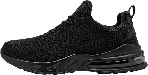 Miniatura 5 de LARNMERN Zapatos de trabajo antideslizantes para hombre, resistentes al agua, zapatos para caminar, zapatos trabajo, servicio de alimentos