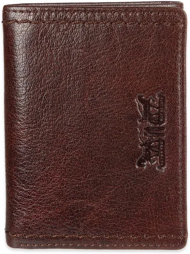Miniatura 8 de Levi's Billetera triple para hombre, elegante y delgada, incluye ventana de identificación y tarjetero de crédito