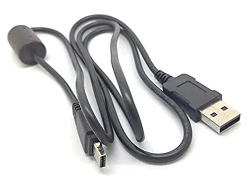 Miniatura 6 de MaxLLTo Cable de carga para cámara Casio Exilim EX-ZR200 s EX-ZR300 s EX-ZR300 s negro
