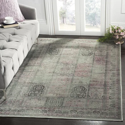 Miniatura 13 de SAFAVIEH Vintage Collection - Alfombra de pasillo de 2 pies 2 pulgadas x 6 pies, morado y fucsia, viscosa, diseño oriental envejecido