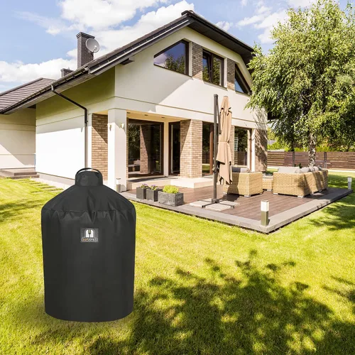 Miniatura 7 de Cubierta para Huevo Verde Grande, Accesorios de Parrilla para Huevo Verde Grande, Cubiertas de Parrilla de Cerámica Kamado Resistente al Agua