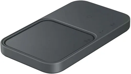 Samsung 15W Duo Fast Cargador Inalámbrico Pad - Gris Oscuro
