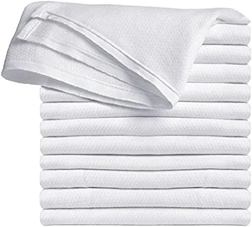 Miniatura 5 de Pañales de tela 100 % algodón prémium para bebé, paquete de 12 reutilizables, lavables a máquina, multiusos, plegado plano, unisex