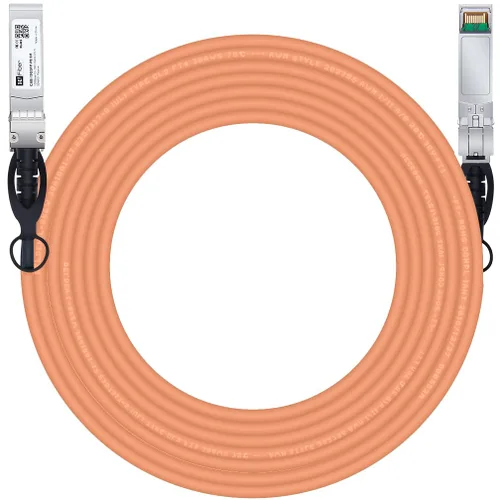 Miniatura 37 de H!Fiber SFP+ Cable 10G SFP+ DAC, 0.8 ft (0.82 pies), cable Twinax de cobre de conexión directa pasiva para Cisco SFP-H10GB-CU0.25M, Ubiquiti UniFi