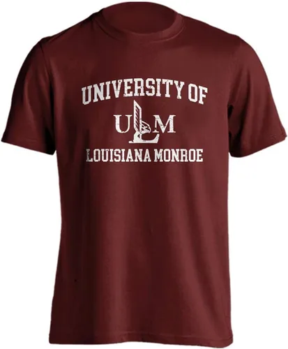 Miniatura 15 de Sport Your Gear NCAA Camiseta de manga corta retro con licencia oficial de aspecto desgastado para el día del juego, camiseta de espíritu deportivo