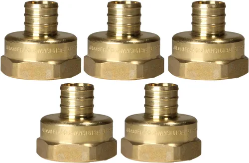 Miniatura 42 de XFITTING 1 pulgada Pex x 1 pulgada Adaptador Femenino NPT, 23-4-3=2X, 2 Piezas