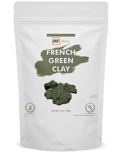 Miniatura 7 de Arcilla verde francesa en polvo 0.22 libras / 100 GMS Illite arcilla de montmorillonita para máscaras faciales, cremas, exfoliantes suaves
