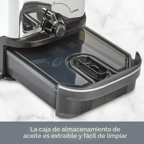 Miniatura 7 de Freidora Eléctrica All-Clad con Cesta y Tapa, Freidora Profunda de Acero Inoxidable para Uso Doméstico, 1700W, Apta para Lavavajillas