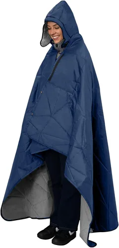Miniatura 17 de Manta impermeable para exteriores, manta de estadio de forro polar plegable para eventos deportivos al aire libre, campamento, automóvil, mascota