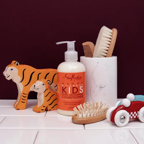 Miniatura 8 de SheaMoisture - Acondicionador infantil sin sulfato de mango y zanahoria, 7.7 onzas