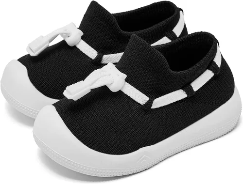 Miniatura 3 de Engtoy Baby Shoes Boys Girls Sock Shoes Slippers Baby Walking Shoes Baby Slip On Sneakers Infant Non-Slip Breathable Slippers with Soft Rubber Sole