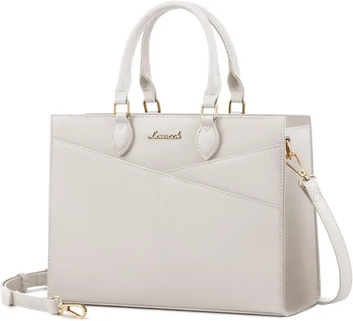 LOVEVOOK Bolsos para mujer, bolsos tipo cartera con asa superior, bolso de mano de cuero negro con cremallera, bolso cruzado con asa superior para