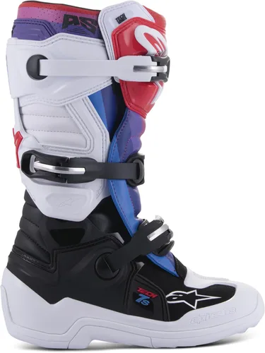 Miniatura 18 de Alpinestars Botas Tech 7S Unisex Juveniles Negro/Plata/Blanco/Oro