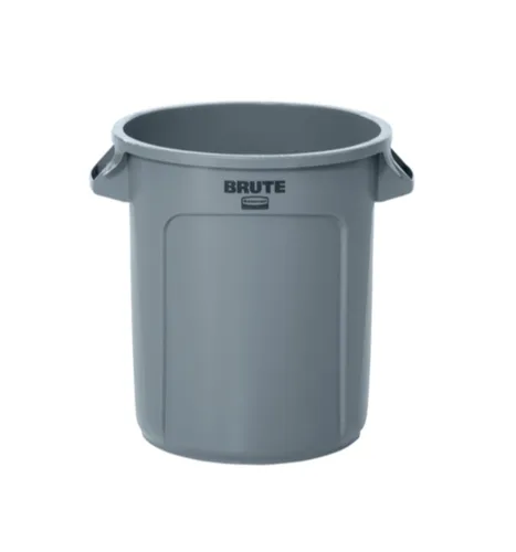 Miniatura 28 de Rubbermaid Commercial Products BRUTE - Bote de basura redondo resistente, 20 galones, azul, para paisajistas/sitios