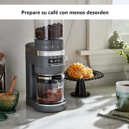 Miniatura 7 de KitchenAid Molinillo de café de rebabas - KCG8433 - Gris carbón mate