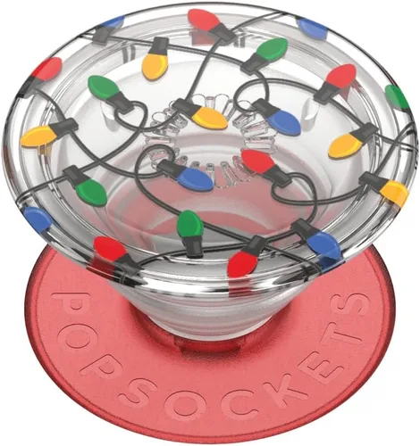 Miniatura 8 de PopSockets - Agarre para teléfono con soporte expandible, agarre adhesivo - Tidepool Candy Cane Lane