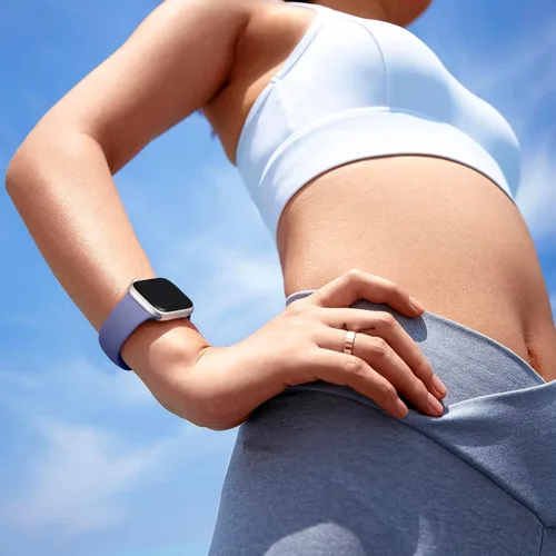 Miniatura 6 de DaQin - Paquete de 8 correas deportivas compatibles con Apple Watch de 38, 40, 41, 42, 44, 45, 46 y 49 mm, correa impermeable de silicona suave