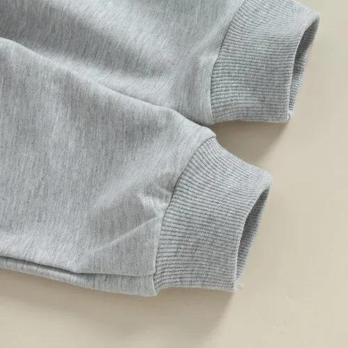 Miniatura 7 de Conjunto de ropa de 2 piezas para bebés y niños pequeños para otoño e invierno