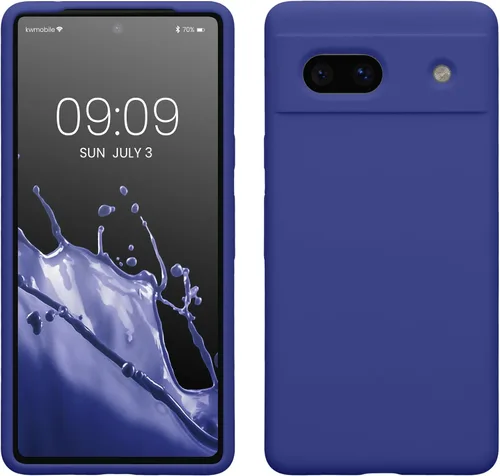 Miniatura 249 de kwmobile Funda Compatible con Google Pixel 6 Pro - Funda de Teléfono de Silicona TPU con Acabado Suave - Azul Caribe