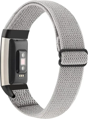 Miniatura 6 de YONWORTH - Banda elástica ajustable para reloj compatible con Fitbit Charge 2. Correa de nailon elástica, suave para muñecas. Pulsera deportiva