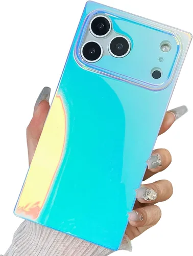 Miniatura 65 de Elegante concha de madre perla compatible con iPhone 13 Pro de 6.1 pulgadas, estuche de borde rectangular, elegante y delgado, con perla de abulón