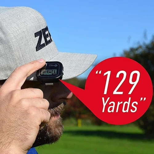 Miniatura 8 de GOLFBUDDY Voice 2S+ Telémetro GPS parlante, navegación con clip en el sombrero de golf, modo pendiente encendido/apagado, 18 horas de duración
