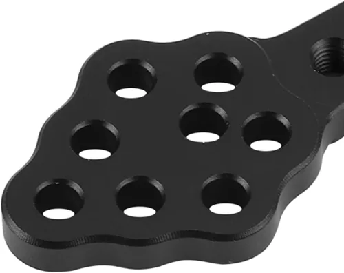 Miniatura 7 de Soporte de amortiguador de coche a control remoto, 4 piezas, juego de 2.008 in/2 pulgadas, placa de montaje de amortiguador de amortiguador de Negro