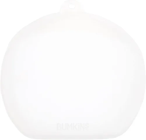 Bumkins Plato de succión para niños pequeños y bebés, cubierta de plato con agarre dividido para bebés y niños, destete guiado por el bebé,