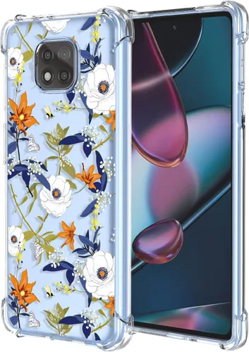 Miniatura 67 de Funda para Moto G Stylus 2021 4G Clear Flower Funda de teléfono TPU suave a prueba de golpes, antiarañazos, funda protectora para Motorola G Stylus