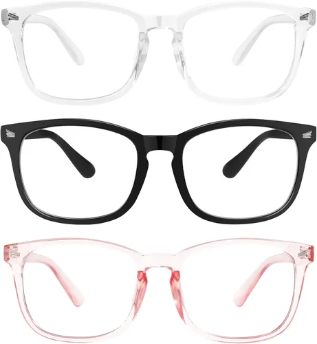Miniatura 12 de Lentes de luz azul para mujeres y hombres, con bloqueo de luz azul, protección para computadora, juegos, televisión, teléfono, lectura