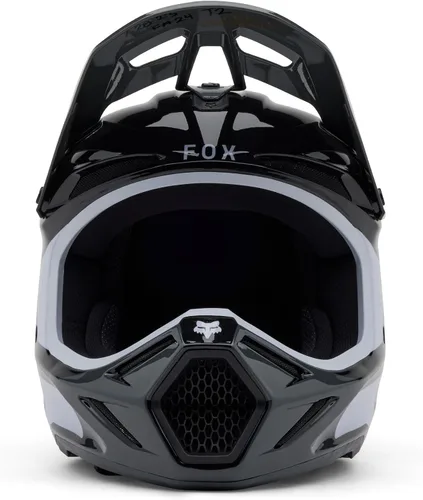 Miniatura 3 de Fox Racing Casco para motocross Youth V3, color sombra oscura, talla M