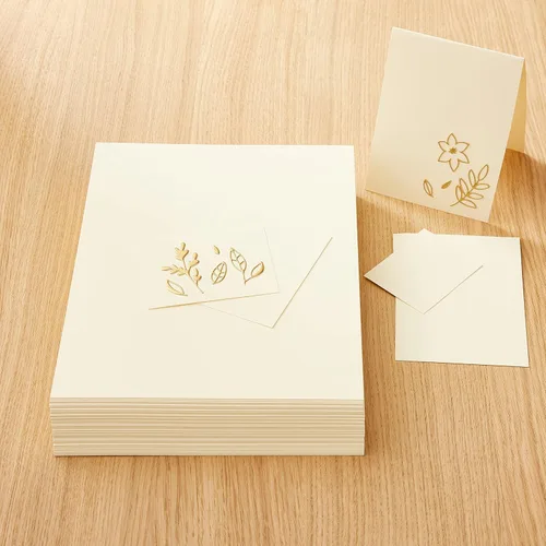 Miniatura 2 de Recollections 100 hojas de papel de cartulina negro pesado de 8.5 x 11 pulgadas, papel sin ácido ni lignina para álbumes de recortes, artes