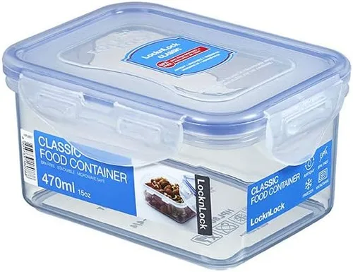 Miniatura 5 de Lock & Lock - Recipiente rectangular hermético para alimentos, juego de 6 (15 onzas cada uno)