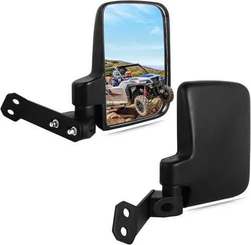 UNIGT Espejo de vista lateral estilo fábrica no destructivo Compatible con 2016-2024 Polaris General 1000 EPS XP 4 1000 Espejos laterales traseros