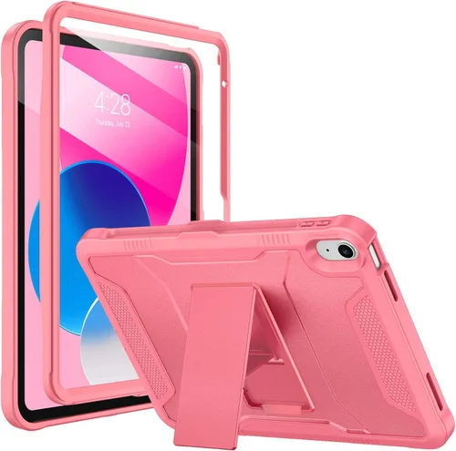 Miniatura 17 de Funda Soke para iPad (A16) de 11ª generación de 11 pulgadas 2025, iPad de 10ª generación de 10.9 pulgadas 2022, con protector de pantalla