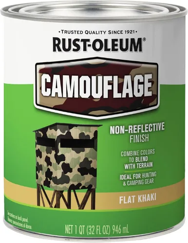 Miniatura 14 de Rust-Oleum 379561 - Pintura especial de camuflaje, cuarto, verde ejército mate, (Paquete de 1)