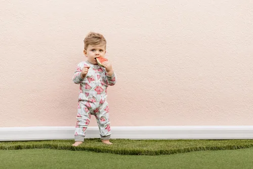 Miniatura 97 de Burt's Bees Baby - Pijama de una pieza para bebé, mameluco para dormir y jugar, algodón 100% orgánico, cremallera frontal