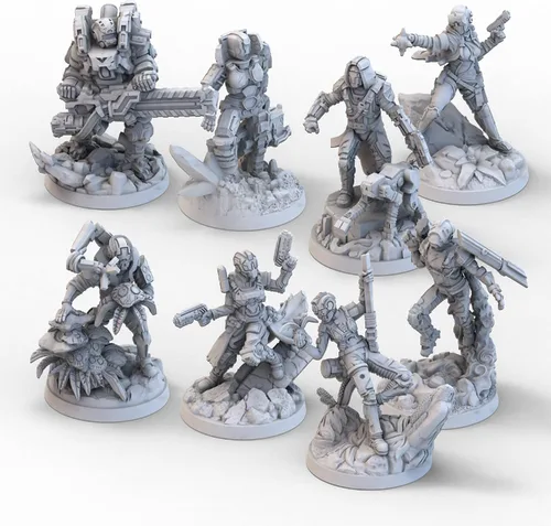 Miniatura 5 de Awaken Realms ISS Vanguard - Juego de mesa - Explora el espacio en un juego de estrategia cooperativa de ciencia ficción, emocionante aventura