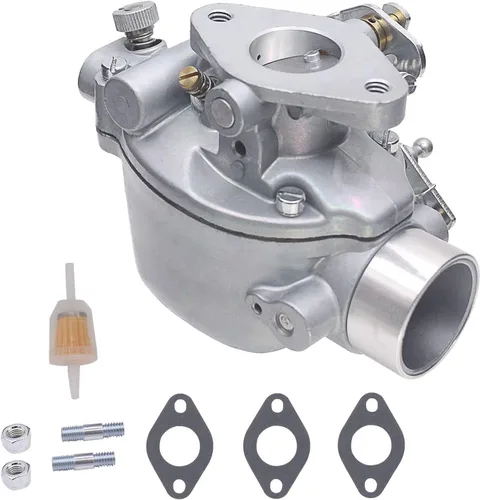 Miniatura 2 de NENKUTEN Carburador para Ford 501 601 701 4 Cyl y válvula de cierre de combustible 311292 738522