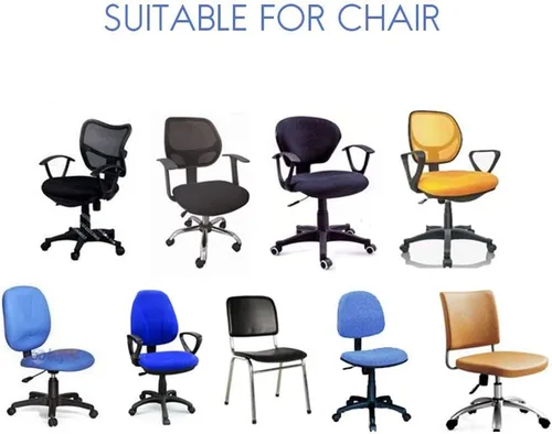 Miniatura 5 de TOPINCN Funda elástica para silla de oficina, funda universal para silla de computadora con parte inferior elástica, protector de silla