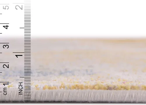 Miniatura 4 de Unique Loom Deepa Collection - Alfombra de área (7 pies 10 pulgadas, cuadrada, multi/azul)