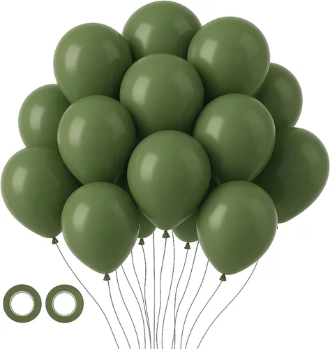 Miniatura 54 de Voircoloria - Globos azul bebé claro, paquete de 66 globos de 12 pulgadas de látex para fiestas para niños y niñas, para cumpleaños, baby shower, 16