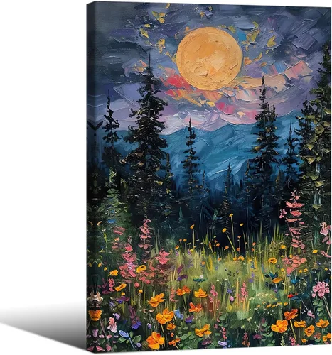 Miniatura 39 de Pósteres de lienzo de libro de Academia oscura, arte de pared floral botánico Moody botánico, pintura al óleo estética victoriana antigua